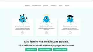FreeRADIUS screenshot