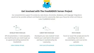 FreeRADIUS screenshot