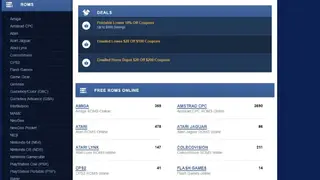 FreeROMS screenshot