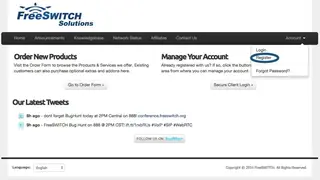 FreeSWITCH screenshot