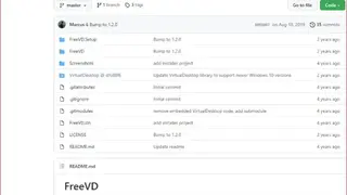 FreeVD screenshot