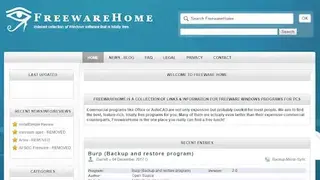 FreewareHome screenshot