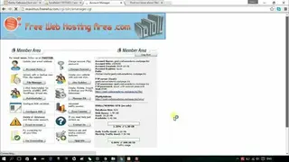 FreeWebHostingArea screenshot