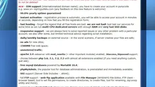 FreeWebHostingArea screenshot