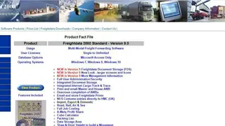 Freightdata 2000 screenshot