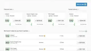 Freightview screenshot