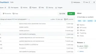 Freshfetch screenshot