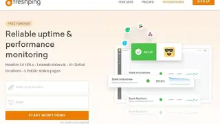 Freshping screenshot