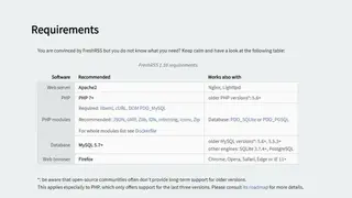 FreshRSS screenshot