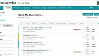 Freshservice screenshot
