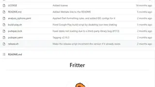 Fritter screenshot