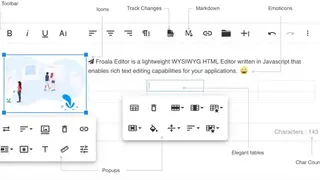 Froala screenshot