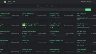 Frog Git screenshot