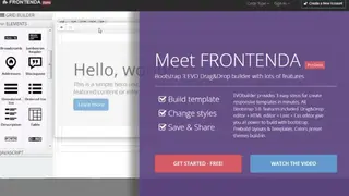 Frontenda screenshot