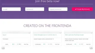 Frontenda screenshot