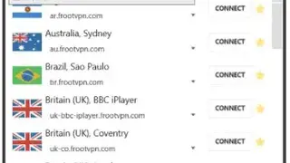 FrootVPN screenshot