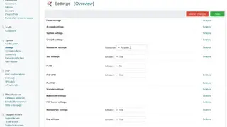 Froxlor screenshot