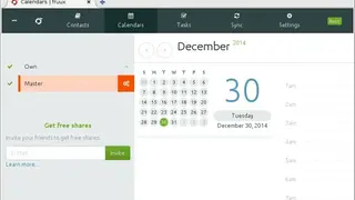 Fruux screenshot