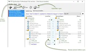 FTP Synchronizer screenshot