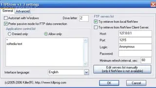 FTPDrive screenshot