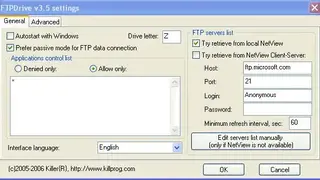 FTPDrive screenshot