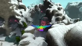 Fugl Meditative bird flying game screenshot