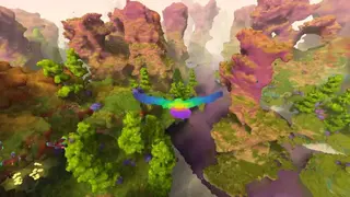 Fugl Meditative bird flying game screenshot