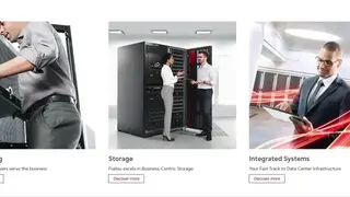 Fujitsu Data Center Outsourcing screenshot