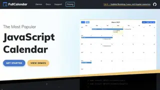 FullCalendar screenshot