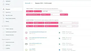 FullStory screenshot
