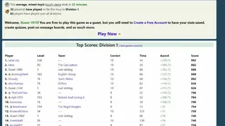 Fun Trivia screenshot