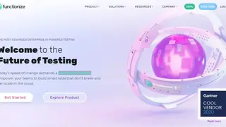 Functionize screenshot