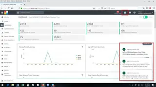 Fundly CRM screenshot