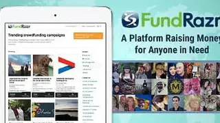 Fundrazr screenshot