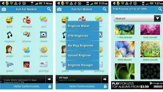 FunForMobile Ringtones and Chat screenshot