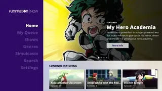 Funimation screenshot