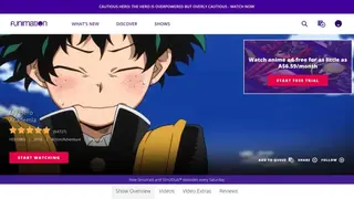 Funimation screenshot