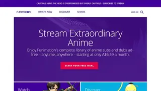 Funimation screenshot