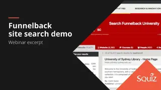 Funnelback screenshot