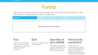 Funzip screenshot