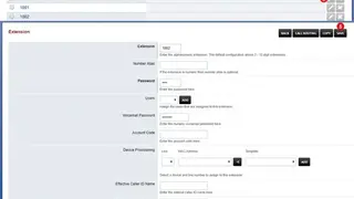 FusionPBX screenshot