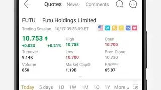 Futubull screenshot