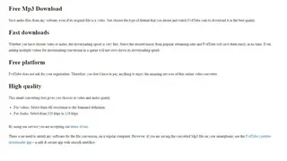 Fvdtube screenshot
