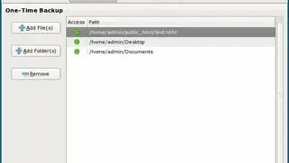 Fwbackups screenshot