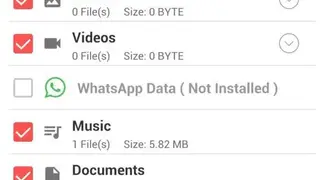 G Cloud Backup screenshot