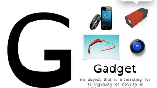 G is for Gadget screenshot