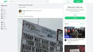 Gab screenshot