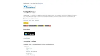 Gadget Bridge screenshot