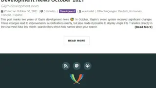 Gajim screenshot