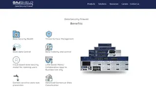 GajSheild Data Security Firewall screenshot